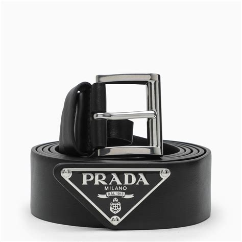 cintura prada uomo pelle|Nuova collezione di cinture da uomo di Prada su FARFETCH.